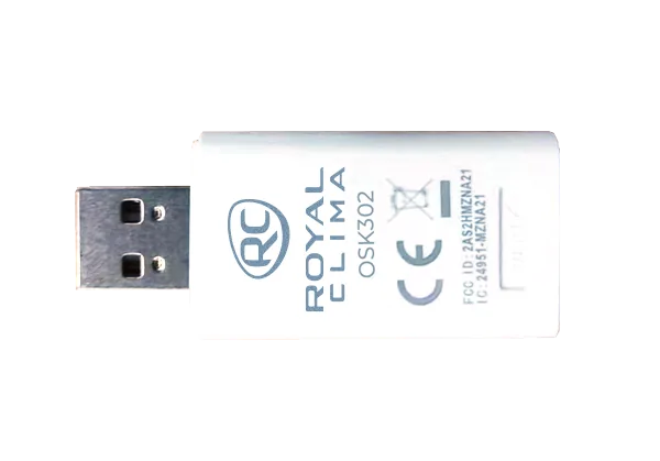 WI-FI USB модуль ROYAL CLIMA для бытовых сплит-систем серии TRIUMPH OSK302