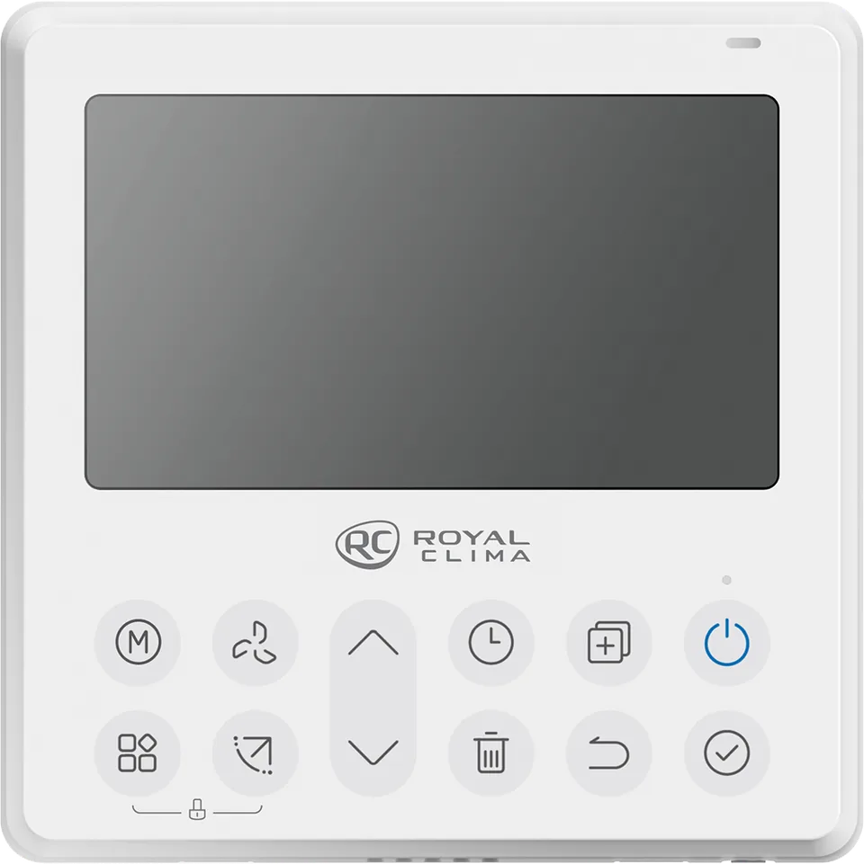 Проводной Royal Clima пульт управления RCW-120 для мульти-сплит-систем и полупромышленного оборудования