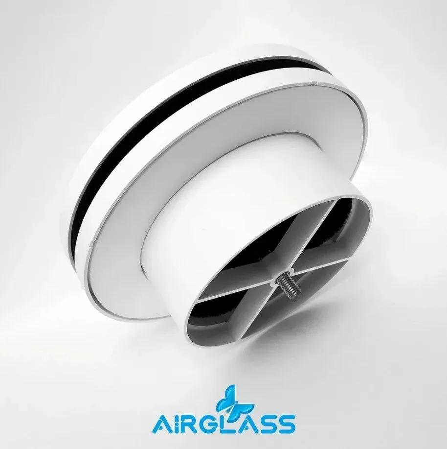 Приточный клапан AIRGLASS KIV-125(оголовок) — вид 2